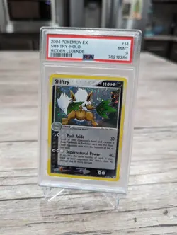 PSA 9 MINT Pokemon SHIFTRY Holo Rare 2004 ex Hidden Legends #14/101 - Image 2