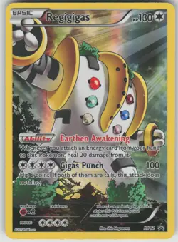 Pokemon TCG Regigigas (Full Art Promo) Promo XY Promos XY82 - Image 1