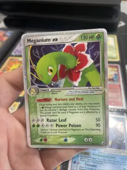 Pokemon TCG Meganium EX 106/115 Unseen Forces Holo Rare - Image 1