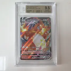 Pokemon Darkness Ablaze Charizard Holo Rare 11/108 Beckett 9.5 2020 - Image 3