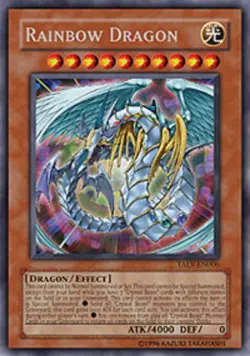 1x (P) Rainbow Dragon - TAEV-EN006 - Secret Rare - Unlimited Edition YuGiOh - Image 1