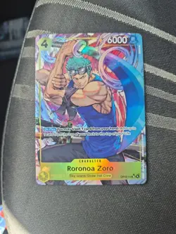 One Piece CCG Roronoa Zoro OP15-113 SR Alt Art Adventure on KAMI's Island ENG NM - Image 1