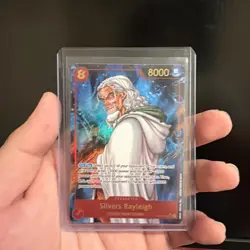 SEC RARE Silvers Rayleigh OP08-118 Parallel ALT ART / One Piece / Two Legends NM - Image 1