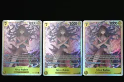 One Piece TCG EB-03 Heroines Edition - 3x Nico Robin EB03-055 SR English - Image 1