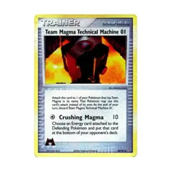 Pokemon Team Magma vs Team Team Magma Technical Machine 01 (U) #84 (Revers NM - Image 1
