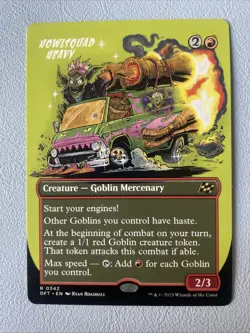 Howlsquad Heavy (Borderless) (342) - Normal - Aetherdrift (DFT) - NM - Image 1