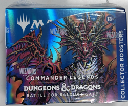 Commander Legends D&D Battle for Baldur's Gate Collector Booster Box MTG Sealed 195166181714 - Image 1