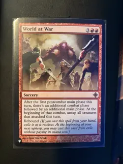 MTG World at War Rise of the Eldrazi Lightly Played English Magic The Gathering - Image 1