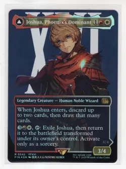 MTG Final Fantasy Surge Foil Rare #0542 Joshua Phoenix's Dominant - Image 1
