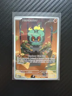 Pokemon TCG Marshadow 146/132 Mega Evolution Illustration Rare Holo NM - Image 1