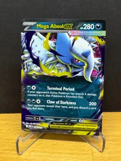 Pokemon Mega Evolution MEGA ABSOL EX 086/132 Double Rare! Mint! - Image 1