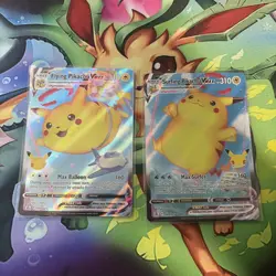 Pokemon - Flying & Surfing Pikachu VMAX - 007 & 009 Celebrations NM - Image 1