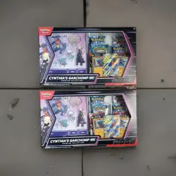 Pokemon TCG: Cynthia’s Garchomp ex Premium Collection Box Sealed X 2 (2boxes) - Image 1
