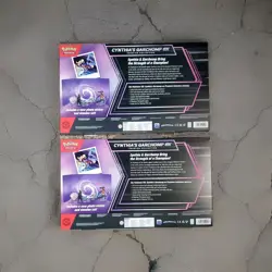 Pokemon TCG: Cynthia’s Garchomp ex Premium Collection Box Sealed X 2 (2boxes) - Image 2
