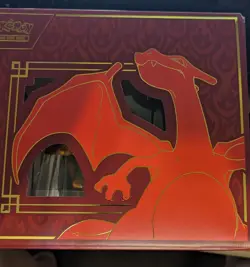 Pokemon TCG Charizard EX Super-Premium Collection Box Sealed New Packs Statue - Image 5
