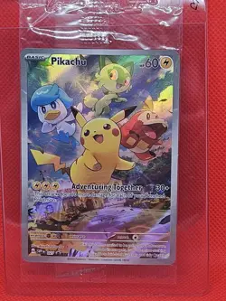 Pikachu SVP EN 027 Black Star Promo Scarlet & Violet Pokemon 151 Card Sealed (B) - Image 1