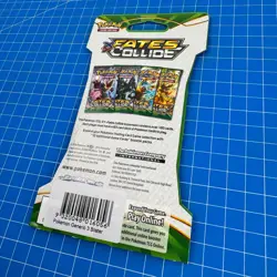 BRAND NEW Pokemon XY Fates Collide M Alakazam Blister Booster Pack Sealed 2016 - Image 4