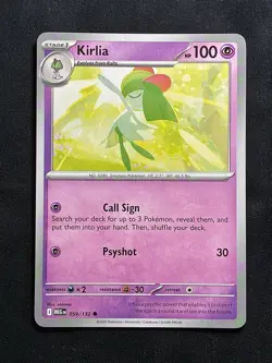 Pokemon TCG - Kirlia 059/132 Common X2 - Mega Evolution - English - NM - Image 2