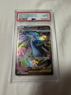 Pokemon Mega Charizard X ex Phantasmal Flames Ultra Rare Holo 109/094 PSA 10 20… - Image 1