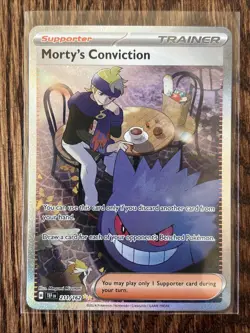 Pokemon TCG Morty's Conviction Scarlet & Violet Temporal Forces - Image 1