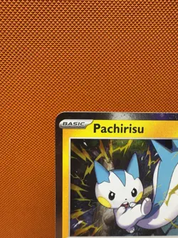 Pokemon Black Star Promo Pachirisu SVP 158 Cosmos Holo NM 2248 - Image 2