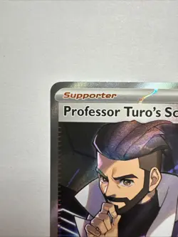 Pokemon TCG Professor Turo's Scenario Full Art 240/182 Paradox Rift NM/M - Image 2