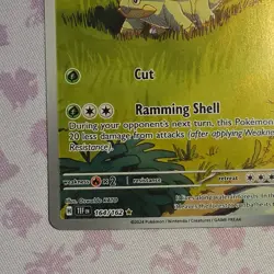 Pokemon Grotle 164/162 SV05 Temporal Forces Full Art Holo Illustration Rare - Image 5