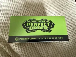 Pokemon TCG Mega Evolution Perfect Order Pokemon Centre ETB Factory Sealed - Image 3