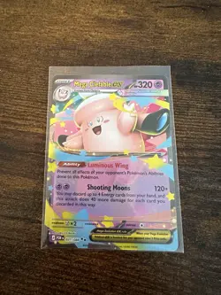 Pokemon TCG Mega Clefable Ex Double Rare NM 031/088 - Image 1