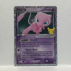 Pokemon Celebrations 25th MEW EX 88/92 Classic Collection Holo - Image 1