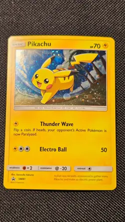 Pokemon TCG Pikachu - Promo SM Promos SM81 - lightly played - Image 2
