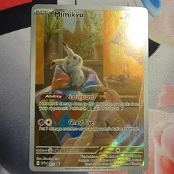 Pokemon Mimikyu SVP075 Scarlet & Violet Promo Holo Basic 70 HP 2024 Safeguard - Image 1