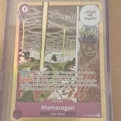 One Piece CCG Bandai Mamaragan OP15-078 Event Card Regular English - Image 1