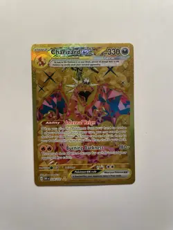 Pokemon Charizard ex 228/197 Obsidian Flames Gold Hyper Rare - Image 1