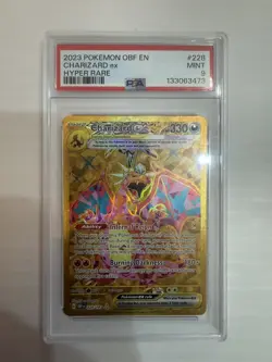 Pokemon TCG Charizard EX Obsidian Flames Card 228/197 PSA 9 - Image 1
