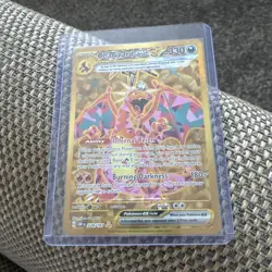 Charizard EX 228/197 SV3 Obsidian Flames Gold Hyper Rare Pokemon - Image 1