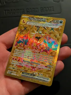 Charizard EX 228/197 SV3 Obsidian Flames Gold Hyper Rare Pokemon - Image 2
