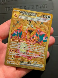 Charizard EX 228/197 SV3 Obsidian Flames Gold Hyper Rare Pokemon - Image 3