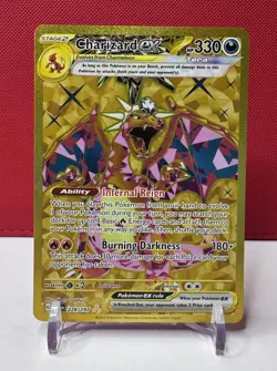Pokemon TCG: Charizard EX - Obsidian Flames - Hyper Rare - 228/197 - Mint - Image 1