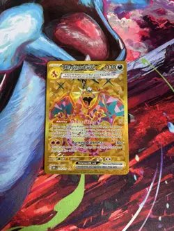 Pokemon TCG Gold Charizard Ex 228/197 Hyper Rare Obsidian Flames - Image 1
