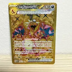 Pokemon Charizard ex 228/197 Obsidian Flames Hyper Rare Full Art Tera Holo - Image 1