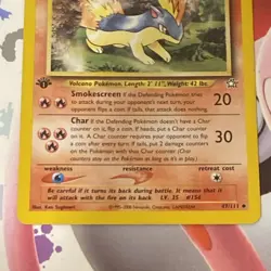 Quilava 47/111 NM Uncommon 1st Edition Neo Genesis 2000 Pokemon TCG - Image 2