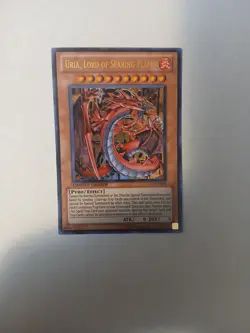 Yugioh! Uria, Lord of Searing Flames - LC02-EN001 - Ultra Rare - Limited Edit - Image 2