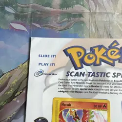 SEALED Pokemon TCG Scan-Tastic Spectacular e-Reader Series Ho-Oh Rapidash PROMO - Image 5