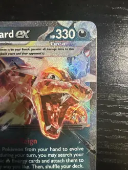 Charizard ex 054/091 Paldean Fates 2024 Holo Rare Pokemon Card TCG - Image 4