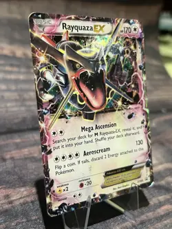 Rayquaza Ex (Shiny) XY69 Black Star Promo Pokemon Card - Image 2