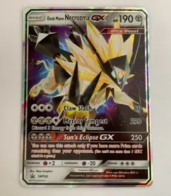 Pokemon TCG Dusk Mane Necrozma GX Holo Card 90/156 Sun And Moon Ultra Prism 190 - Image 2