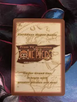 3 Luffy S17 One Piece Card Bandai Carddass Hyper Battle Holo Near MINT 2000 - Image 3