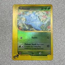 Pokemon Bulbasaur Card Expedition 094/165 Reverse Holo E-Reader 2002 Vintage - Image 1