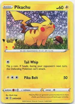 Pikachu - (General Mills) Promo Miscellaneous Cards & Products MCAP Lightning H - Image 1